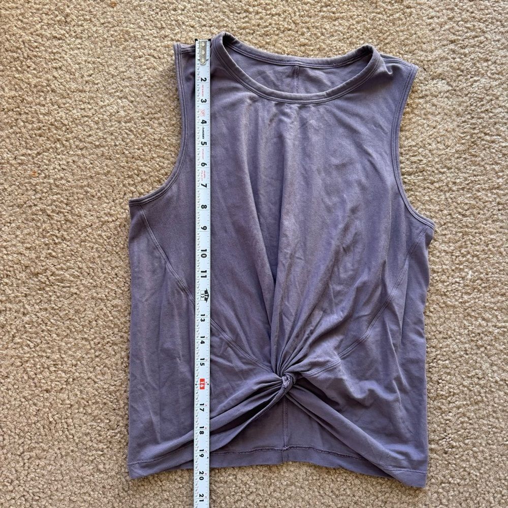 Lululemon Crescent Tank Graphite Purple 6 - Picture 7 of 9